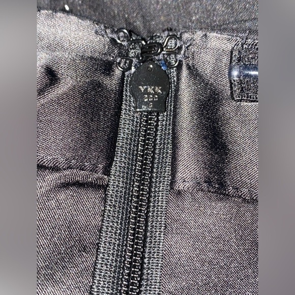 White House Black Market Metallic Clip Jacquard Dress  Fairycore Whimsigoth SZ 8 - Picture 5 of 10